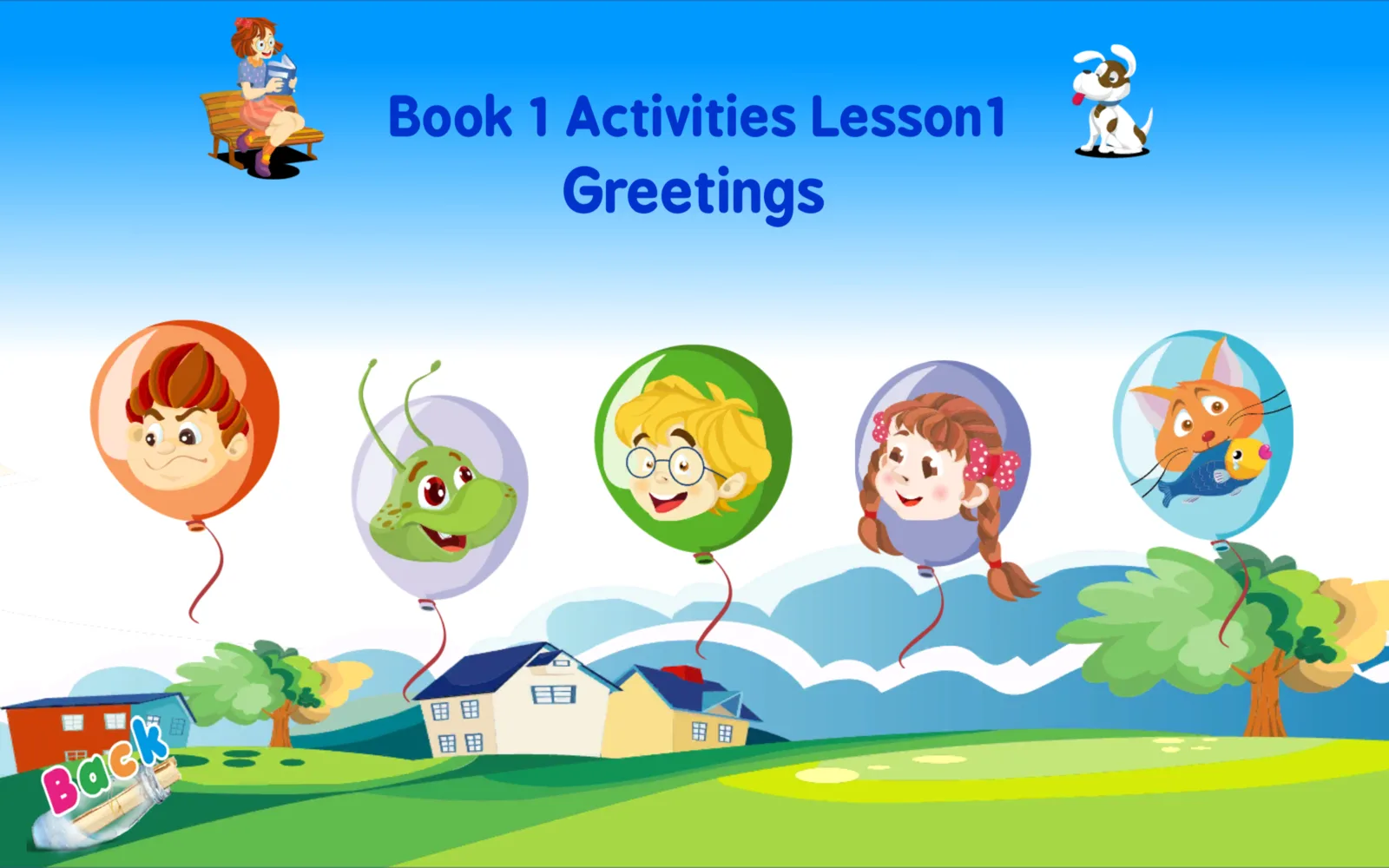 喬登美語 S1 Activities 第一課 Greetings