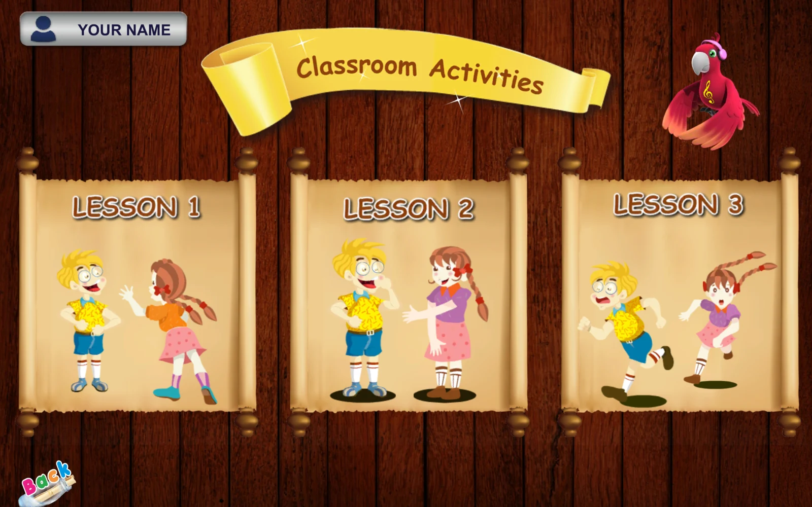 喬登美語 S1 Activities 課次選單