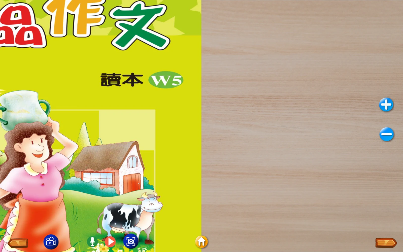 W5 讀本放大後的封面