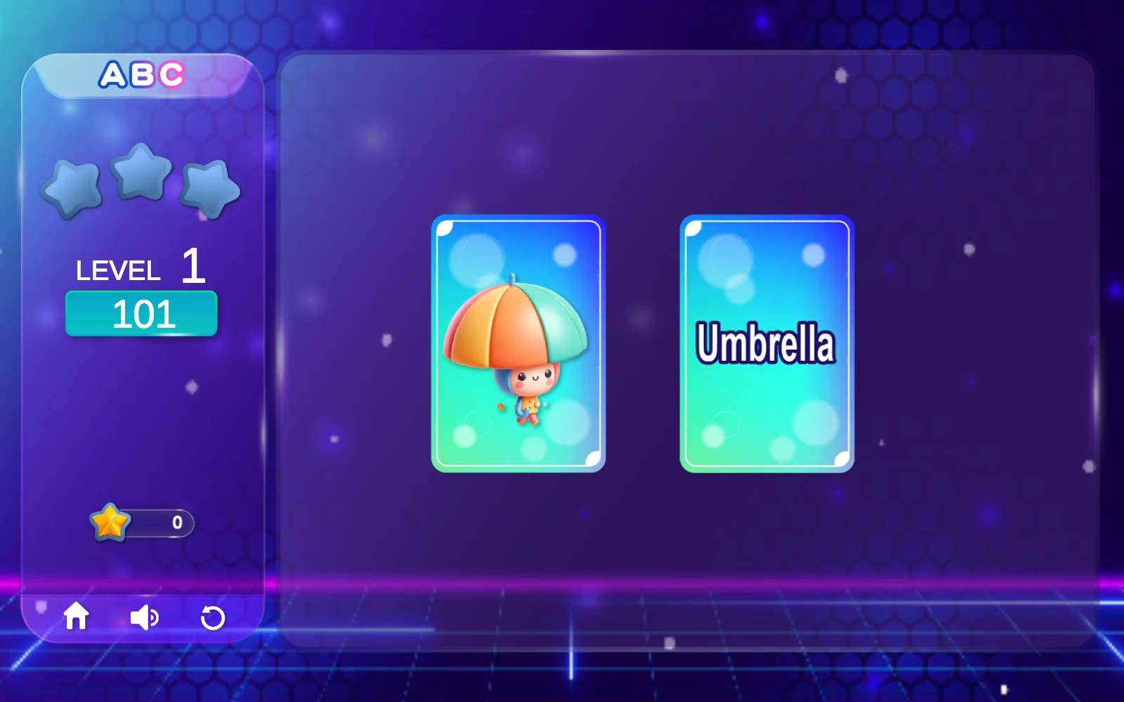 圖片對英文：雨傘圖片對應 Umbrella。