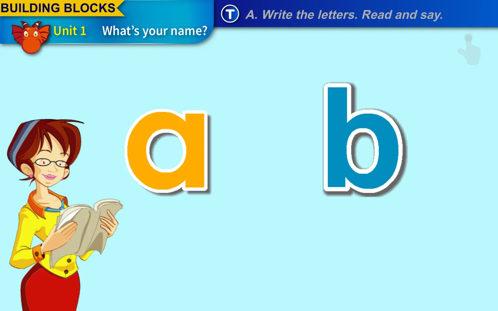 Jack of English 1 登入後的 Building Blocks 內容