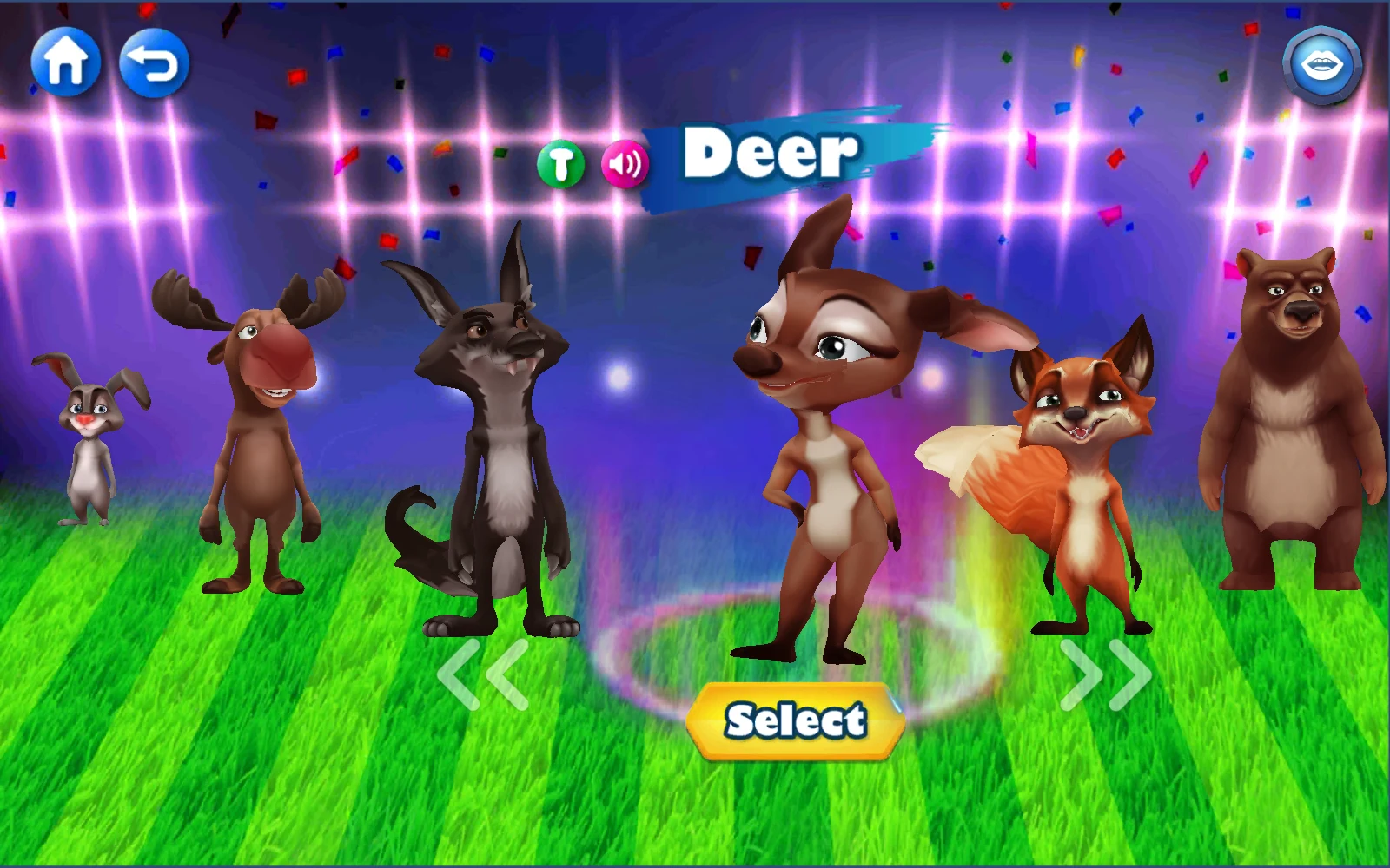 FOREST 的 Deer 與其他動物