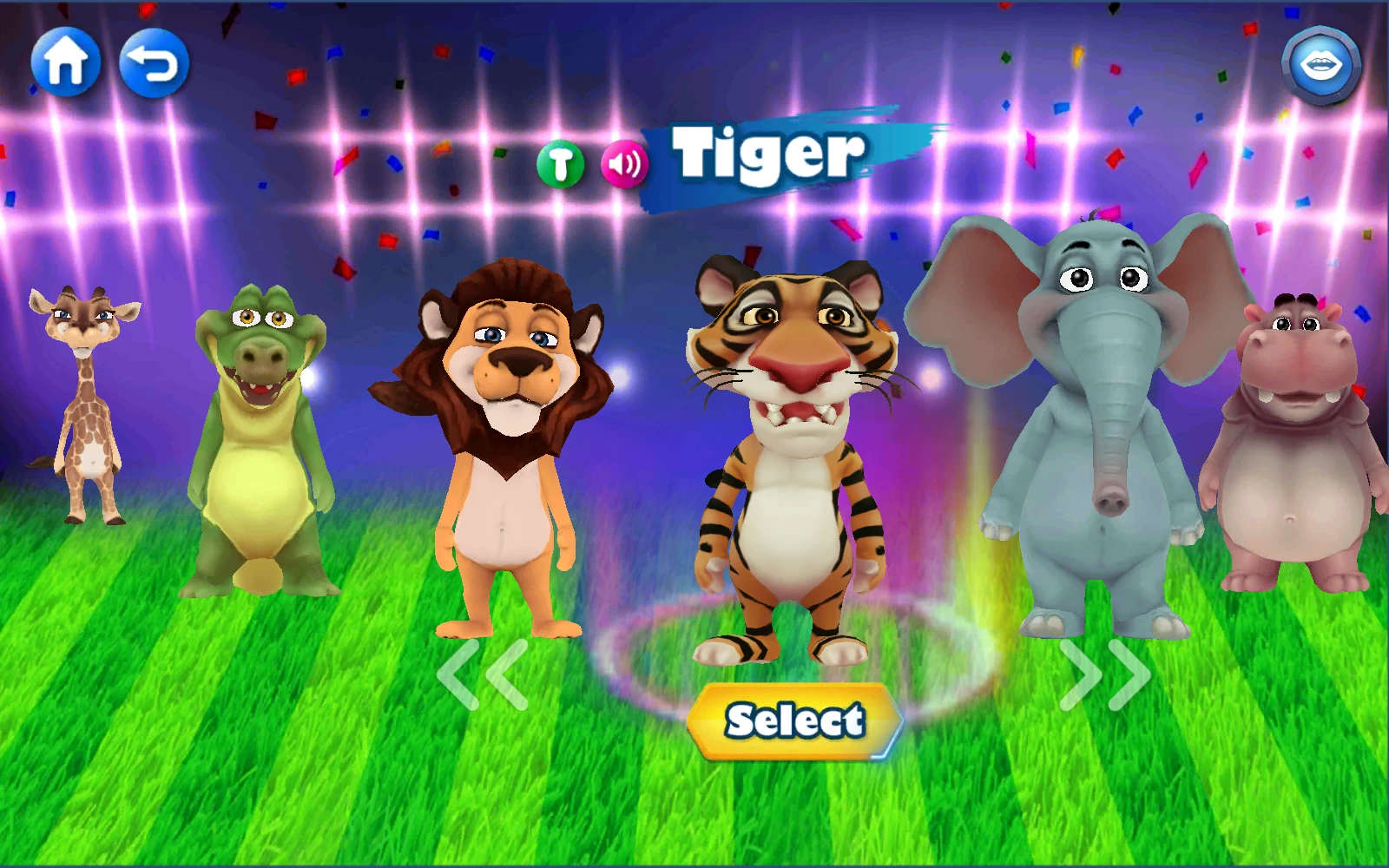 由 Elephant 返回 Tiger