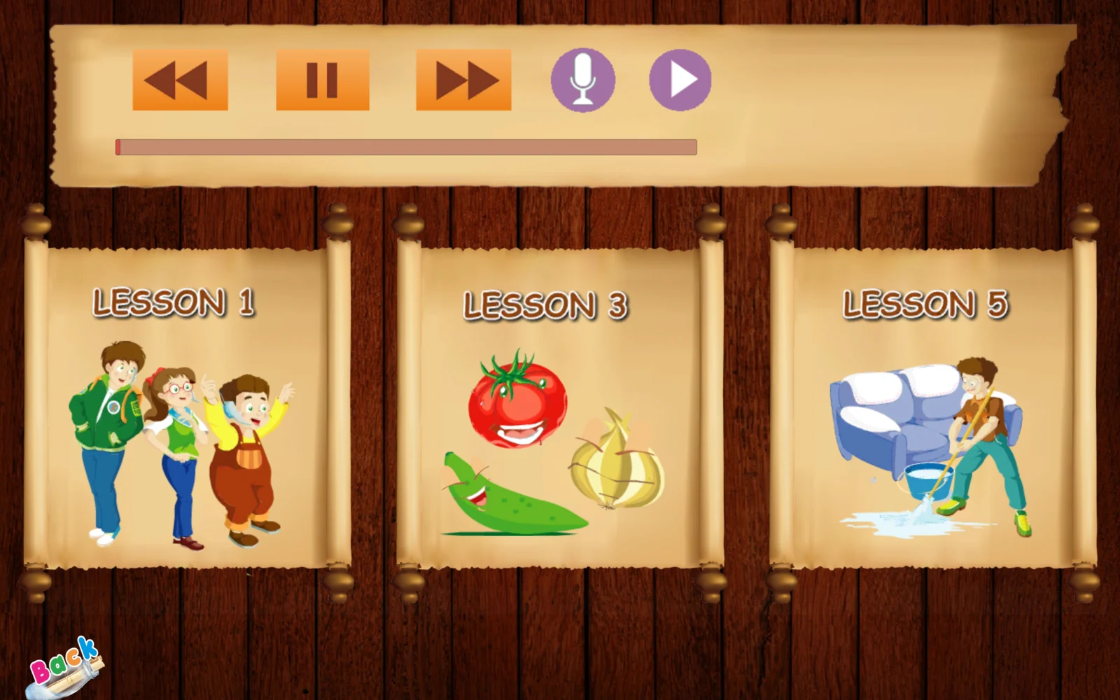 S11 MP3 Sounds 曲目選單