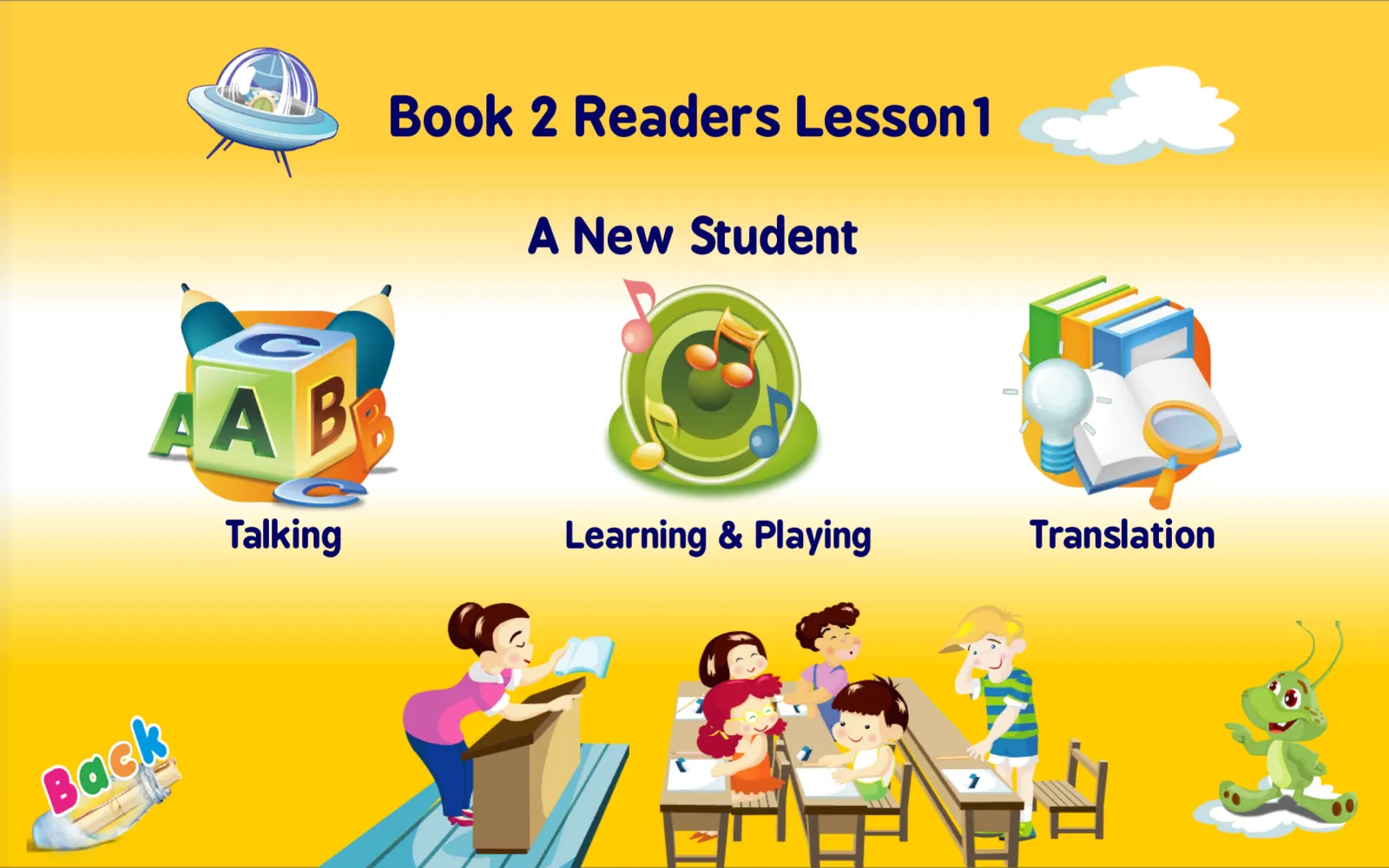 喬登美語 S2 Readers 第一課 A New Student