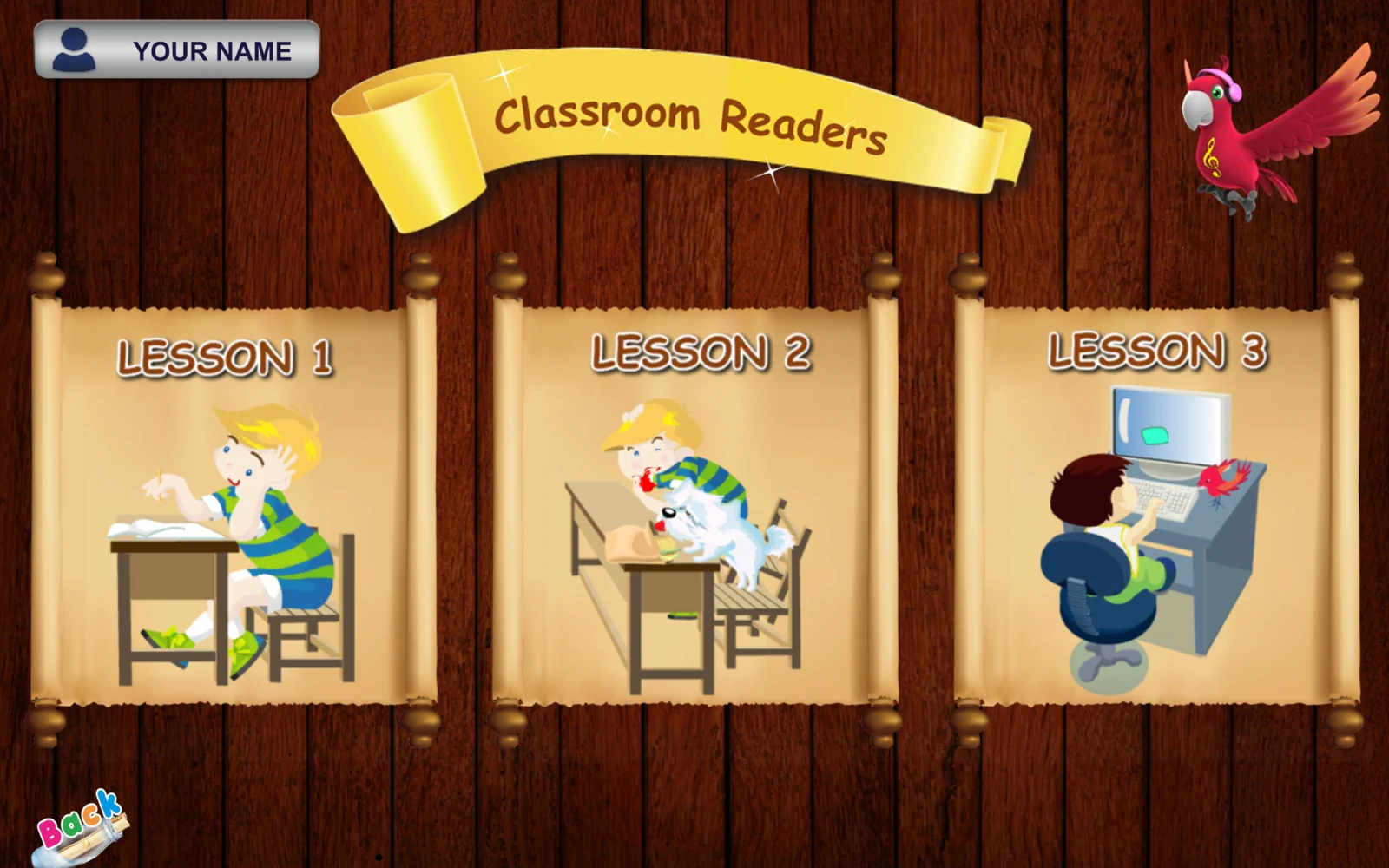 喬登美語 S3 Readers 課次選單
