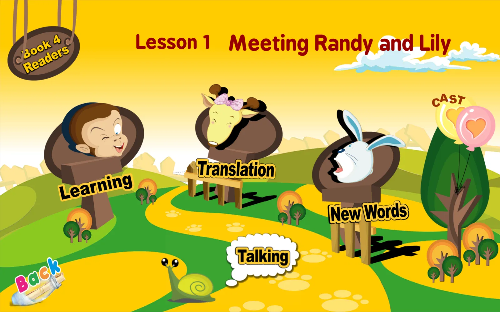 喬登美語 S4 Readers 第一課 Meeting Randy and Lily