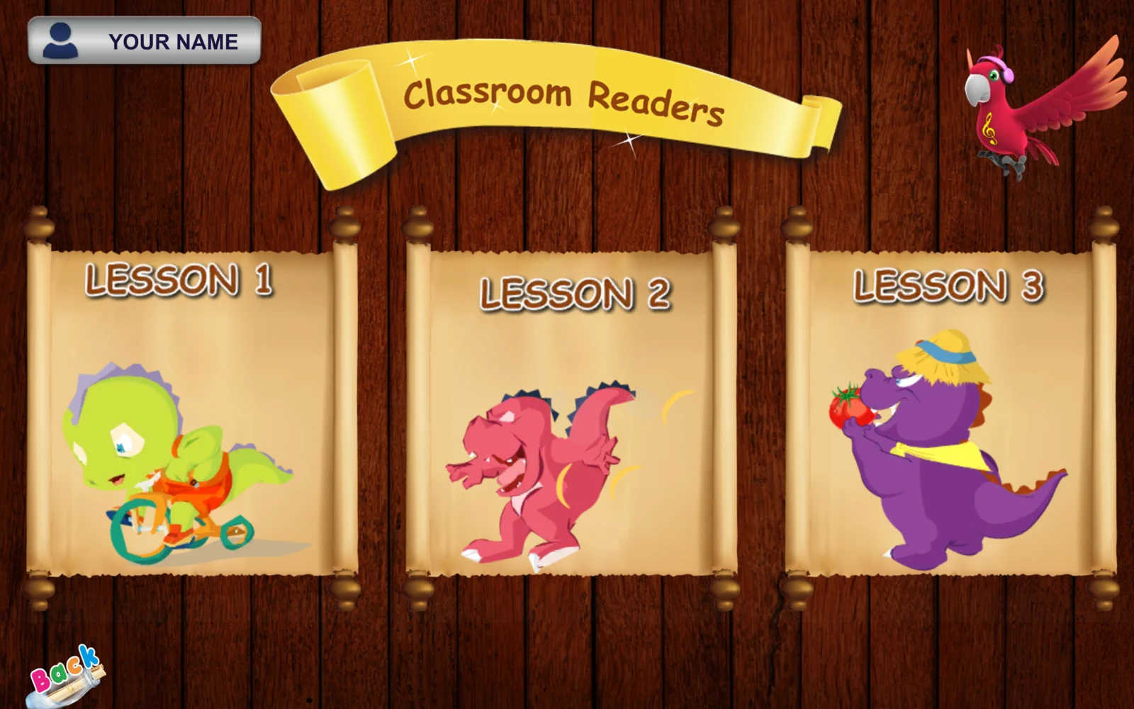 喬登美語 S5 Readers 課次選單