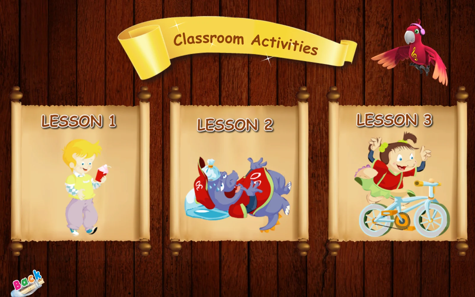 喬登美語 S6 Activities 課次選單