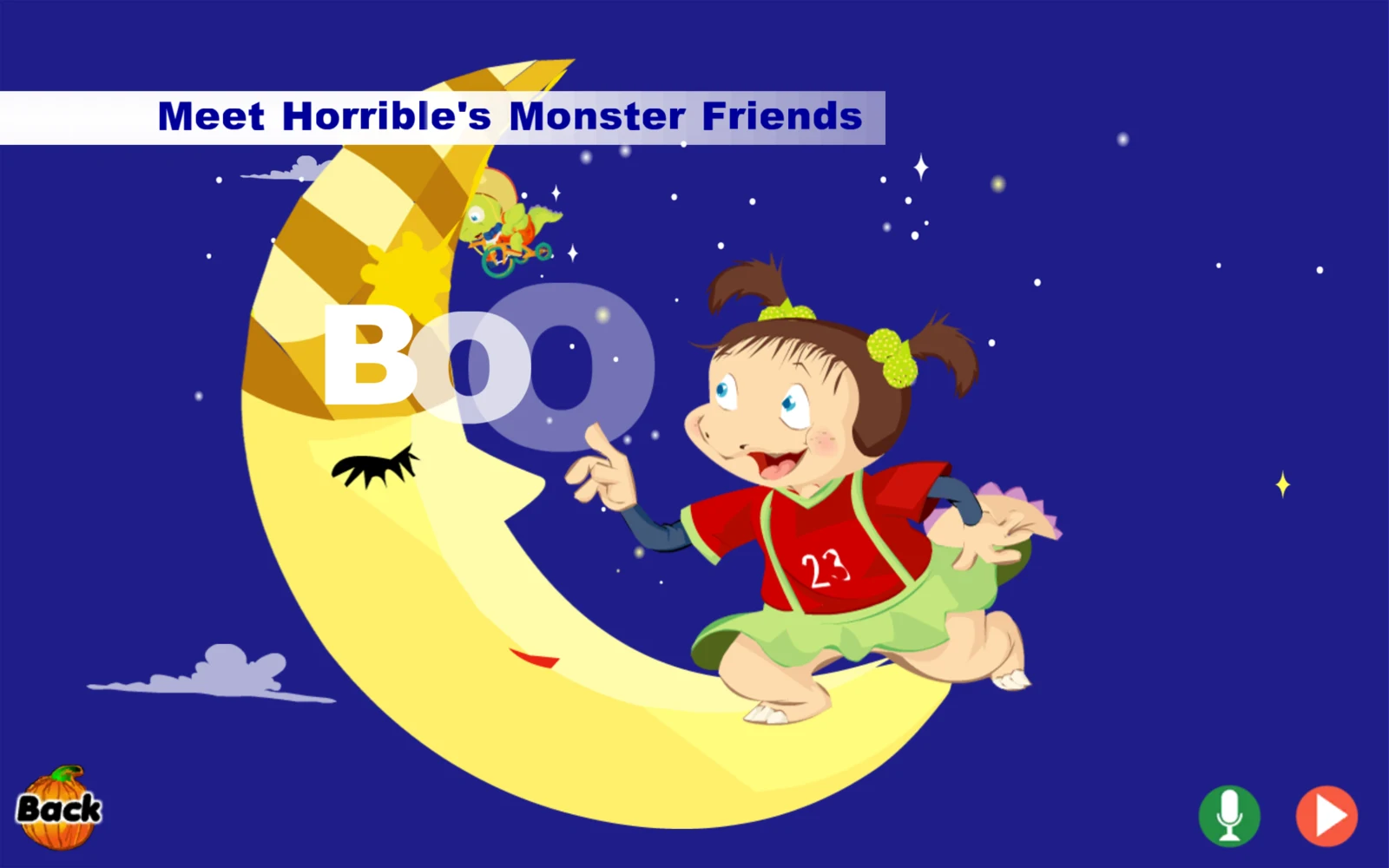 S6 Meet Horrible's Monster Friends 複習畫面