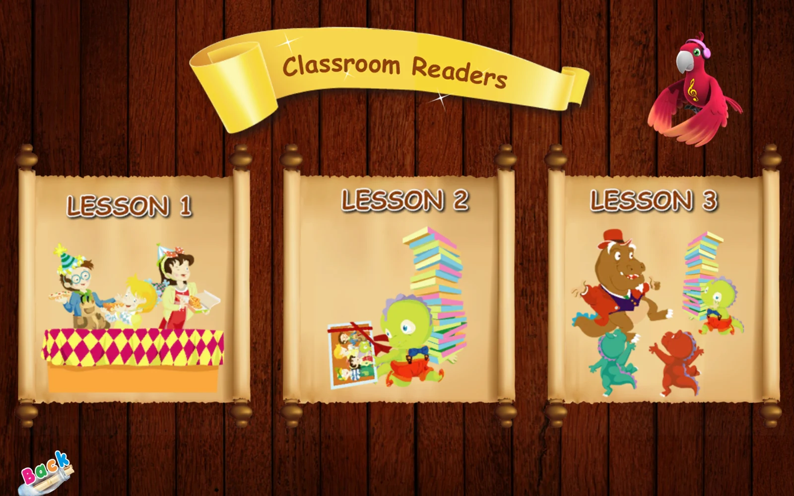喬登美語 S6 Readers 課次選單