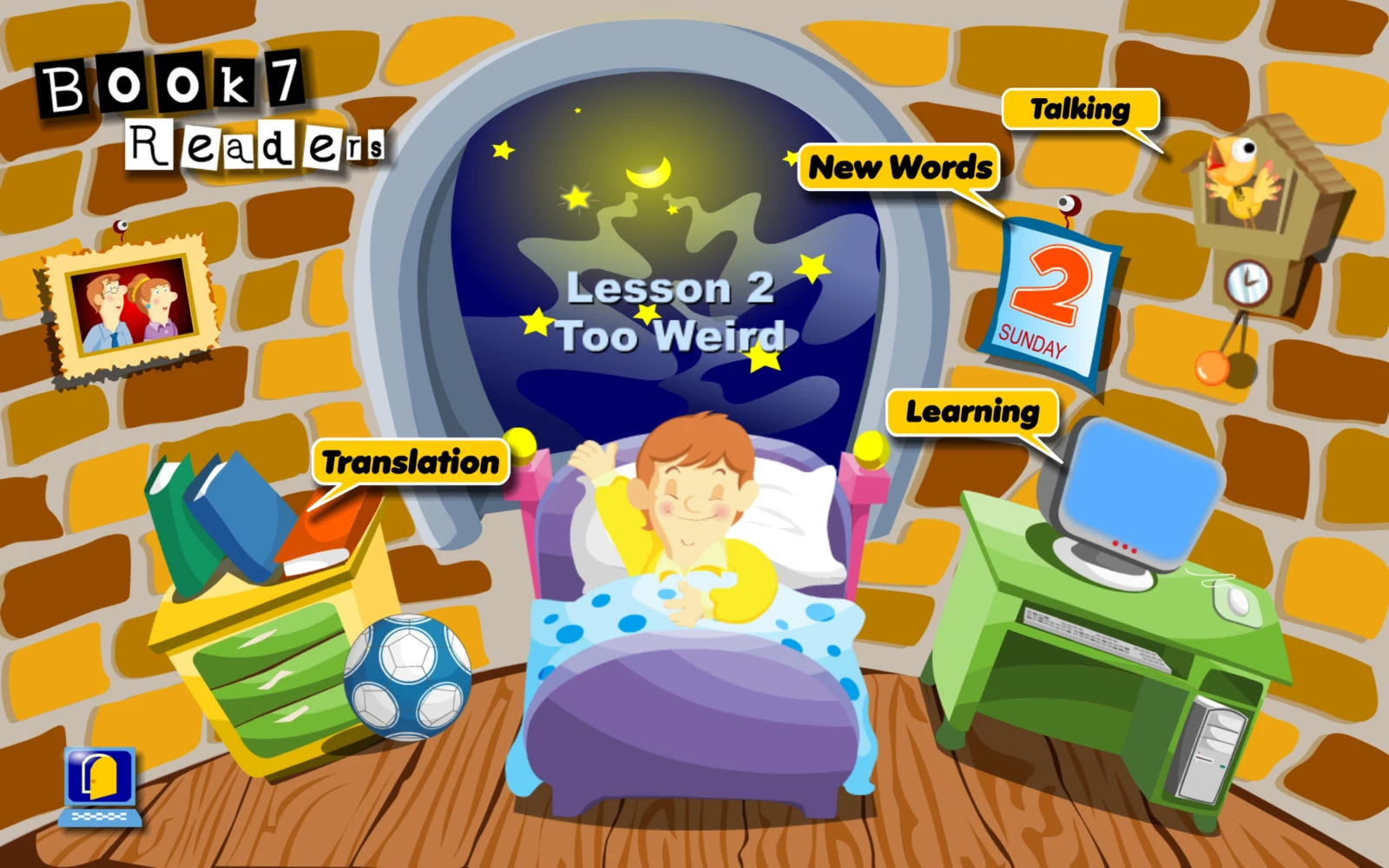 S7 Readers Lesson 2 內容選單