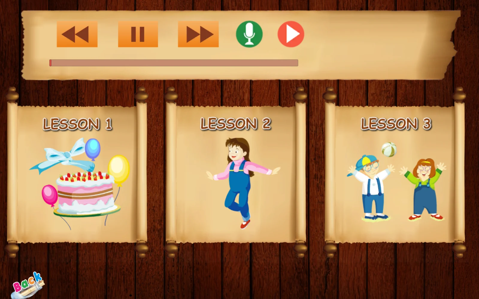 S7 MP3 Sounds 曲目選單