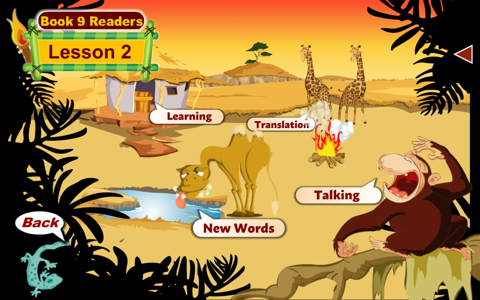 S9 Readers Lesson 2 內容選單