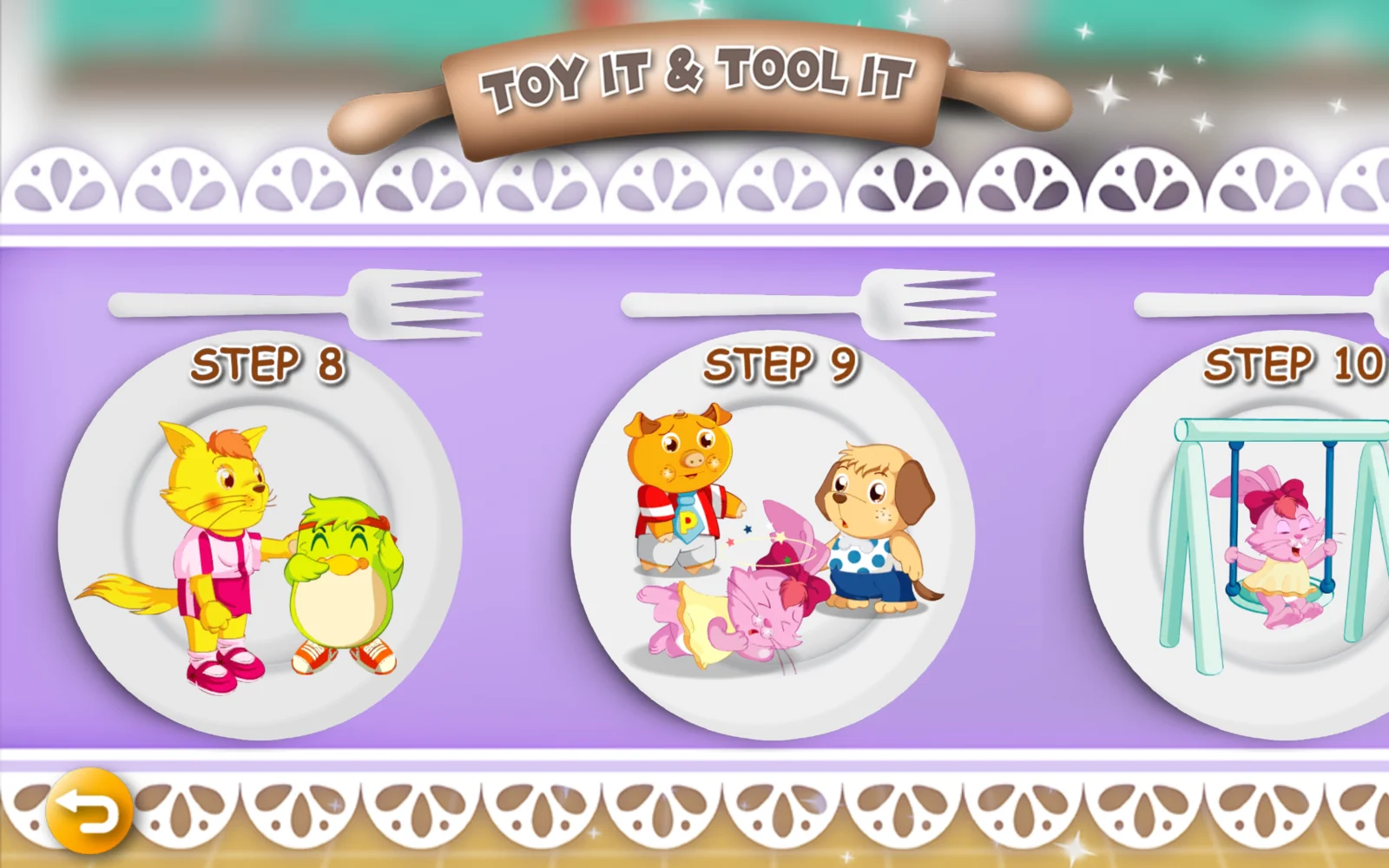 T2 登入後的中段 Step 選單