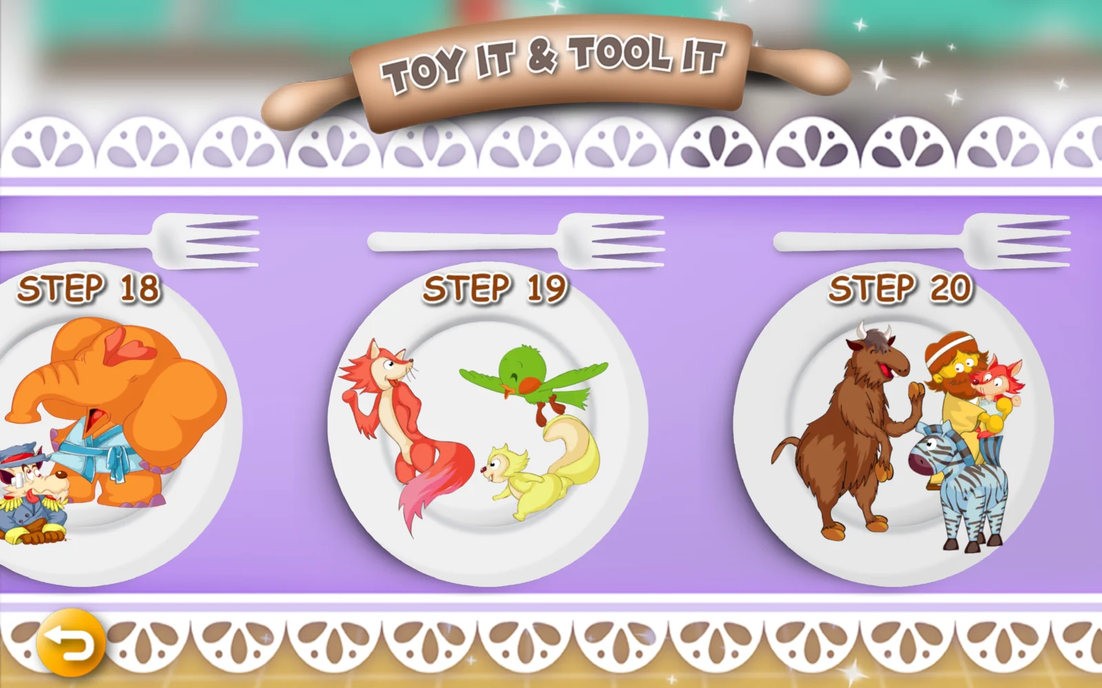 T4 登入後的末段 Step 選單